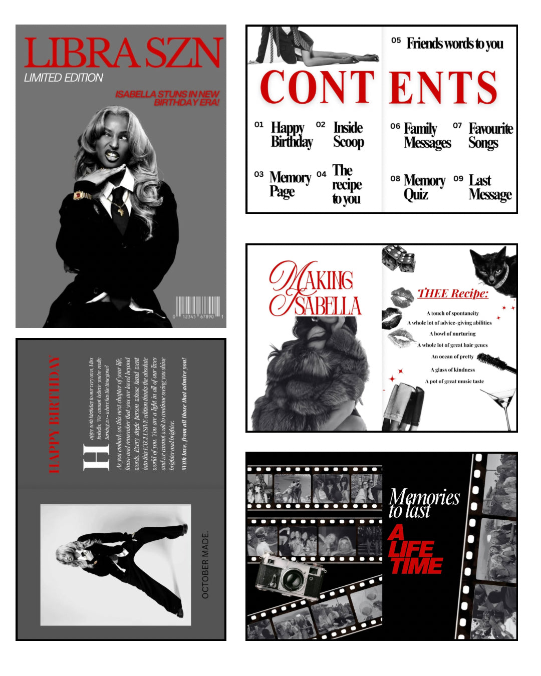 B&R Birthday Mag Template